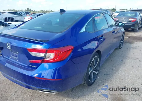 2022 Honda Accord Sport from USA, damaged, VIN 1HGCV1F31NA048633